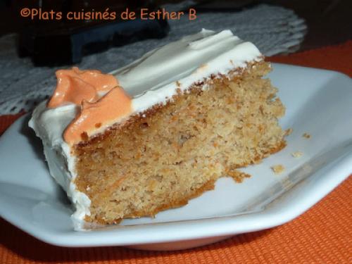 Gâteau aux carottes à la marc de Esther B | Photo de Estherb