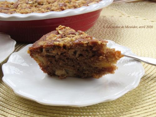 Gâteau aux pommes, façon croustade de Messidor | Photo de Messidor