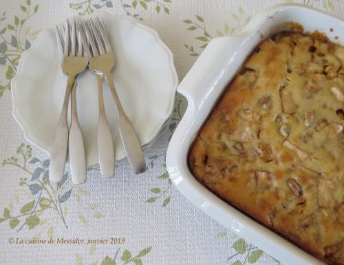 Gâteau léger aux pommes et aux pacanes + de Messidor | Photo de Messidor