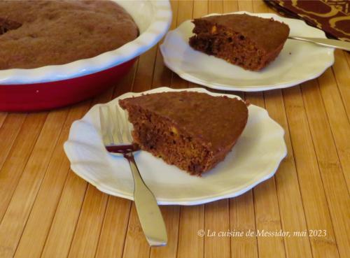 Gâteau moelleux à la patate douce, double chocolat + de Messidor | Photo de Messidor