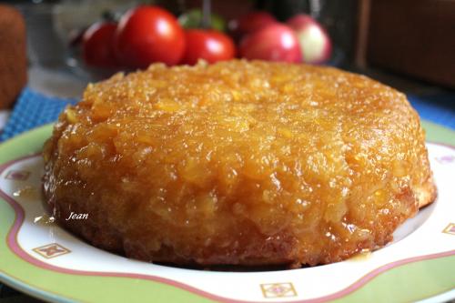 Gâteau renversé ananas et banane de Nell | Photo de Nell