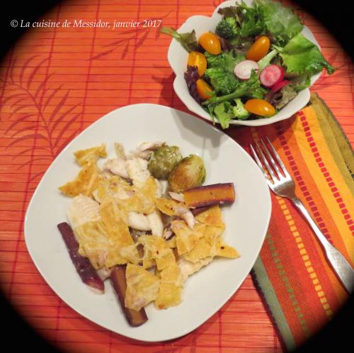 Gratin de poisson aux légumes grillés de Messidor | Photo de Messidor