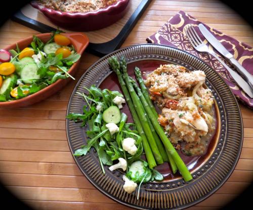 Gratin de poulet léger de Messidor | Photo de Messidor