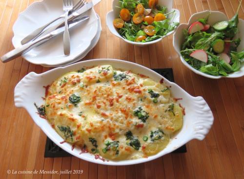 Gratin du pêcheur aux herbes fraîches + de Messidor | Photo de Messidor