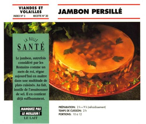 Jambon persillé de Bon Appétit | Photo de PassionRecettes