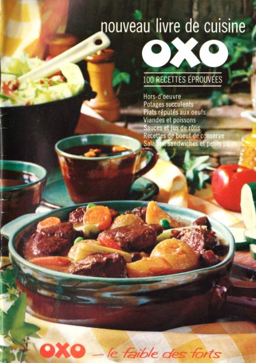 Livret - nouveau livre de cuisine oxo - 100 recettes éprouvées | Photo de PassionRecettes