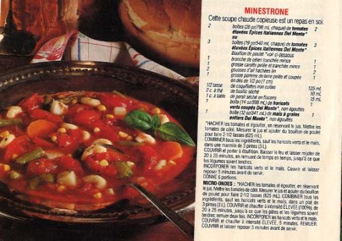 Minestrone de Del Monte | Photo de PassionRecettes