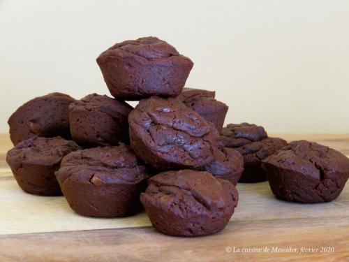 Mini-brownies au chocolat noir + de Messidor | Photo de Messidor