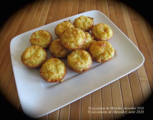 Mini-quiches à l'oignon et au fromage + de Messidor | Photo de Messidor