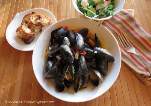 Moules à la portugaise de Messidor | Photo de Messidor