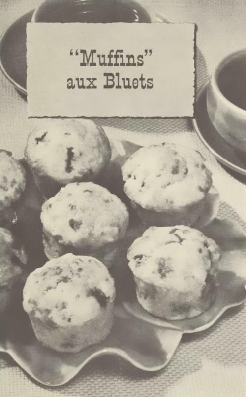 Muffin aux bleuets de Cow Brand | Photo de PassionRecettes