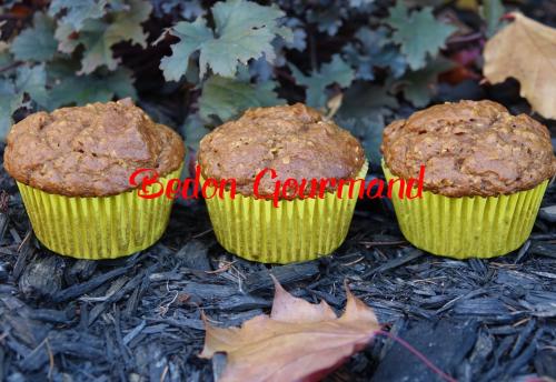 Muffins à la citrouille et à la mélasse de Bedon Gourmand | Photo de Bedon gourmand