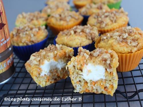 Muffins carottes, érable et noix de Estherb | Photo de Estherb