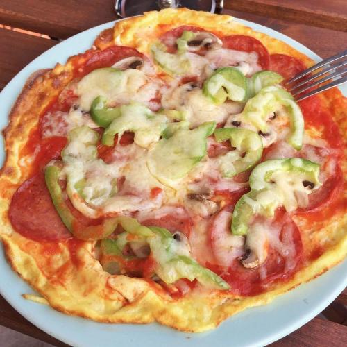 Omelette-pizza de Celui | Photo de Celui