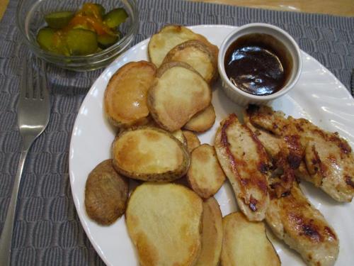 Patate en tranche fraiche au air fryer de Corralou | Photo de Corralou