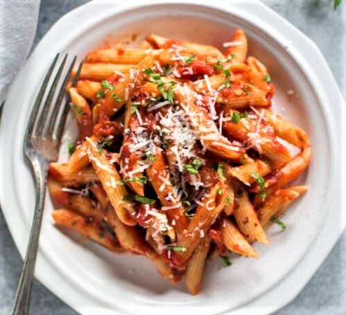 Penne all'arrabiata | Photo de PassionRecettes