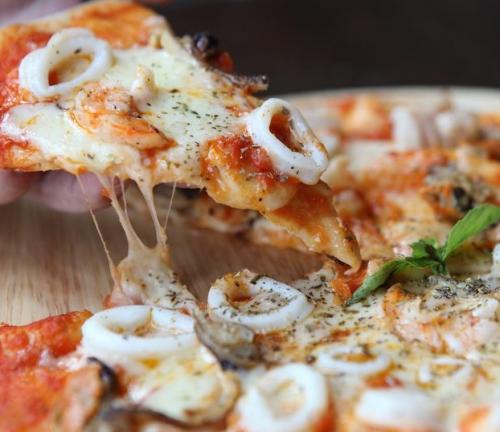 Pizza aux fruits de mer | Photo de PassionRecettes