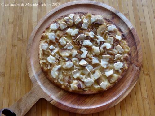 Pizza aux oignons et aux pommes + de Messidor | Photo de Messidor