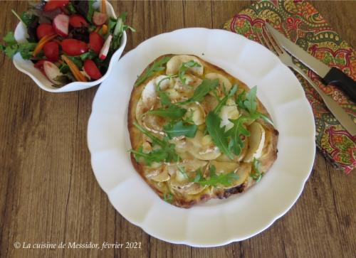 Pizza express aux pommes à l'indienne + de Messidor | Photo de Messidor