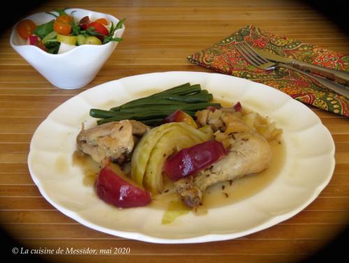 Poulet au chou et aux pommes de Messidor | Photo de Messidor