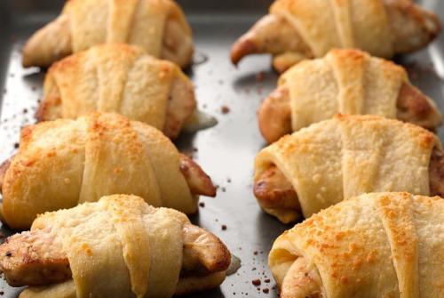 Poulet au parmesan enrobé de croissant | Photo de PassionRecettes