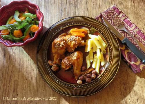 Poulet aux épices, à la tomate et au miel + de Messidor | Photo de Messidor