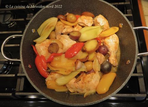 Poulet aux légumes, façon méditerranée + de Messidor | Photo de Messidor