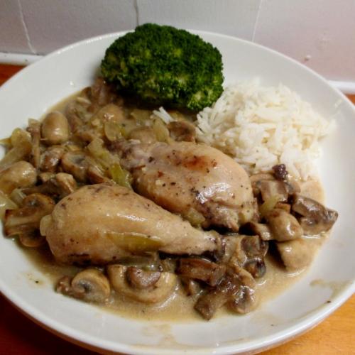 Poulet crème et champignons de Louise B. | Photo de Louise b.