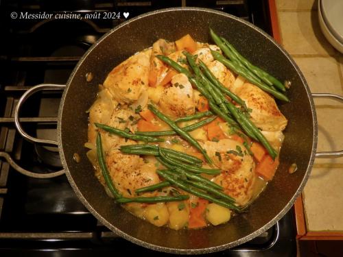 Poulet poêlé aux saveurs d'août + de Messidor | Photo de Messidor