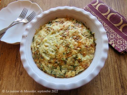 Quiche sans croûte aux légumes de septembre+ de Messidor | Photo de Messidor