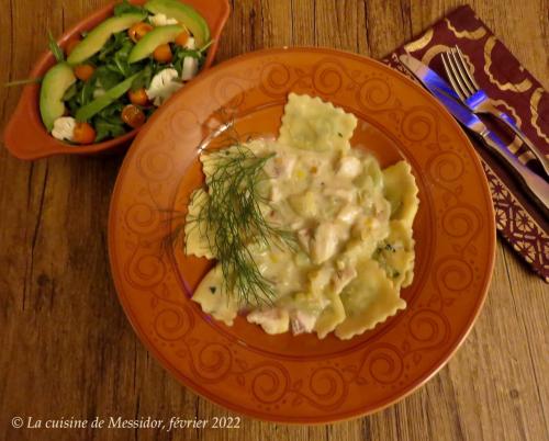 Raviolis en sauce à l'aiglefin et au pastis + de Messidor | Photo de Messidor