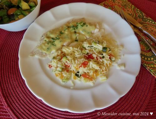 Repas de poisson poêlé express + de Messidor | Photo de Messidor