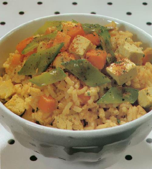 Riz au tofu de Qu'est-Ce Qu'on Mange | Photo de PassionRecettes