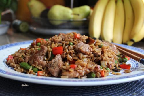 Riz frit chinois authentique de Nell | Photo de Nell