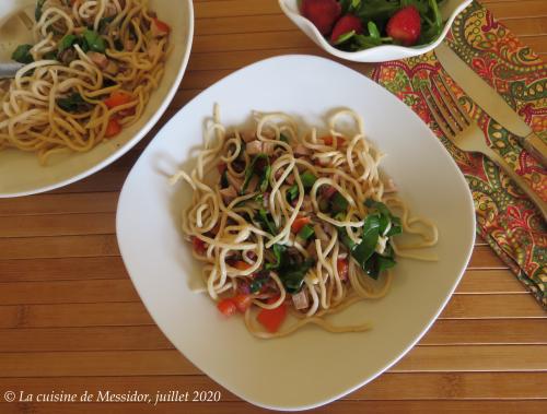 Salade asiatique pour jours chauds + de Messidor | Photo de Messidor