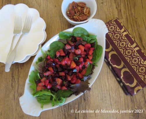 Salade betteraves et clémentines, version pour deux + de Messidor | Photo de Messidor