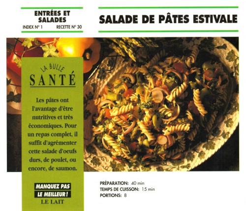 Salade de pâtes estivale de Bon Appétit | Photo de PassionRecettes