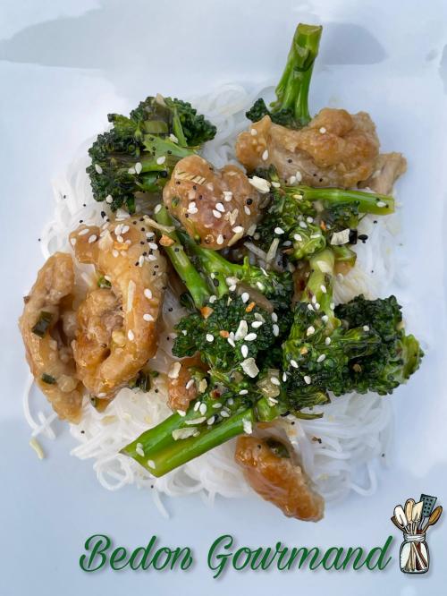 Sauté poulet et brocoli à l'asiatique de Bedon Gourmand | Photo de Bedon gourmand