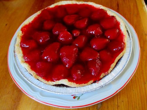 Tarte aux fraises fraîches de nathalie de délinquances & saveurs de Louise B. | Photo de Louise b.