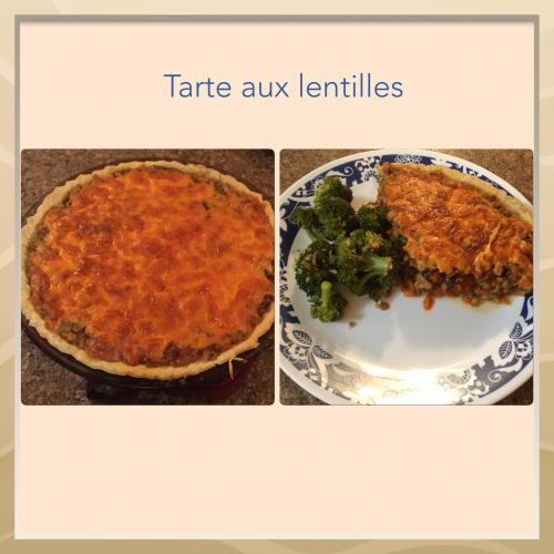 Tarte aux lentilles de Kat40 | Photo de Kat40