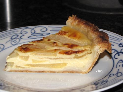 Tarte aux poires au flan de Nell | Photo de Nell