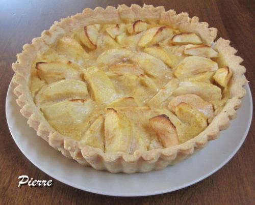 Tarte aux pommes à l'alsacienne de Nell | Photo de Beaubarbu