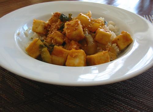 Tofu à la chinoise pour deux de Messidor | Photo de Messidor