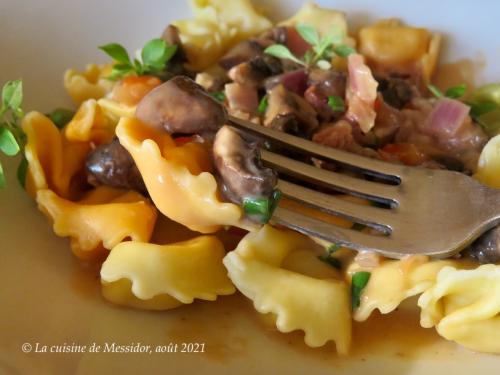 Tortellinis au fromage, sauce à l'italienne, prise deux + de Messidor | Photo de Messidor