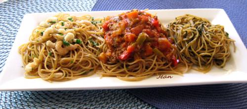 Trio de spaghetti de Nell | Photo de Nell