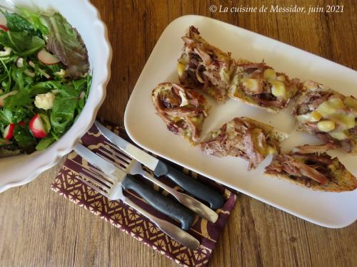 Baguettes aux oignons et au canard confit + de Messidor | Photo de Messidor