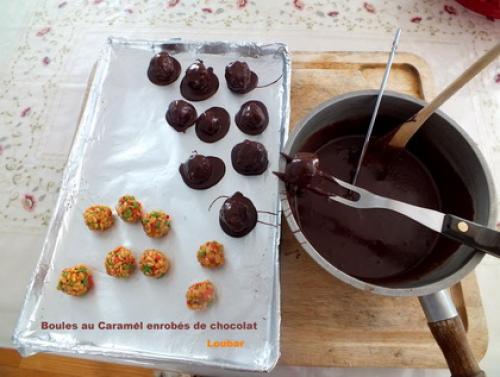 Boules au caramel & chocolat de Louise B. | Photo de Louise b.