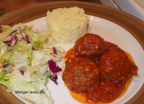 Boulettes de boeuf, sauce aigre-douce de Manger Avec Mo | Photo de Manger avec mo