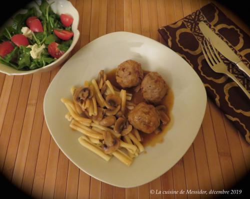 Boulettes de poulet vite prêtes de Messidor | Photo de Messidor