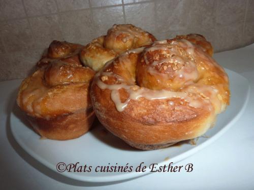 Brioches à la crème sûre et à l'érable de Esther B | Photo de Estherb